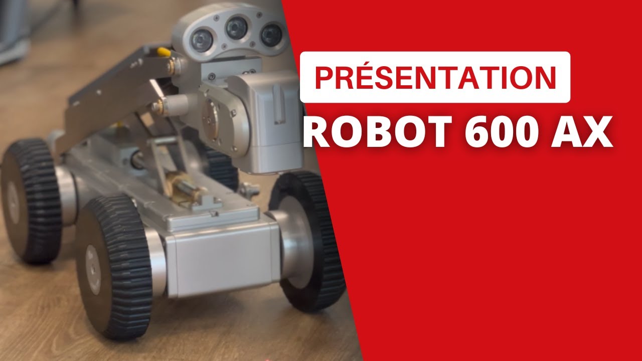 ITV réseaux : le robot 300AX d'AGM TEC sur le terrain